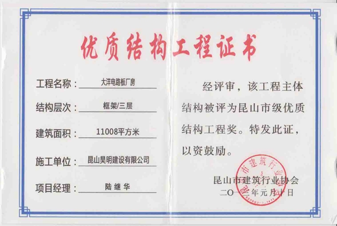 大洋电路
